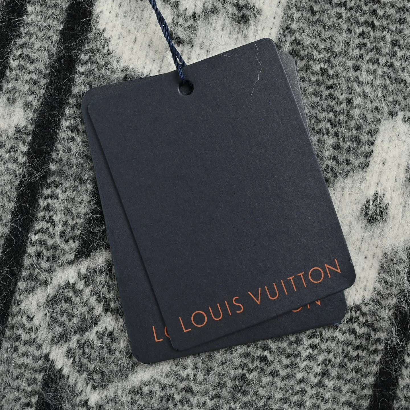 Louis Vuitton/Louis Vuitton full-frame presbyopic logo mohair sweater